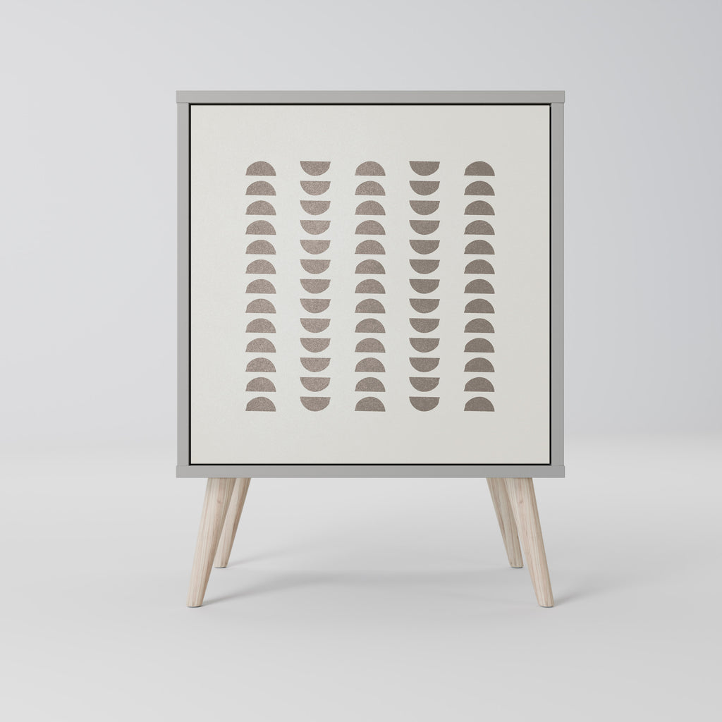 Aparador HARMONY ESSENCE de 1 puerta en acabado gris