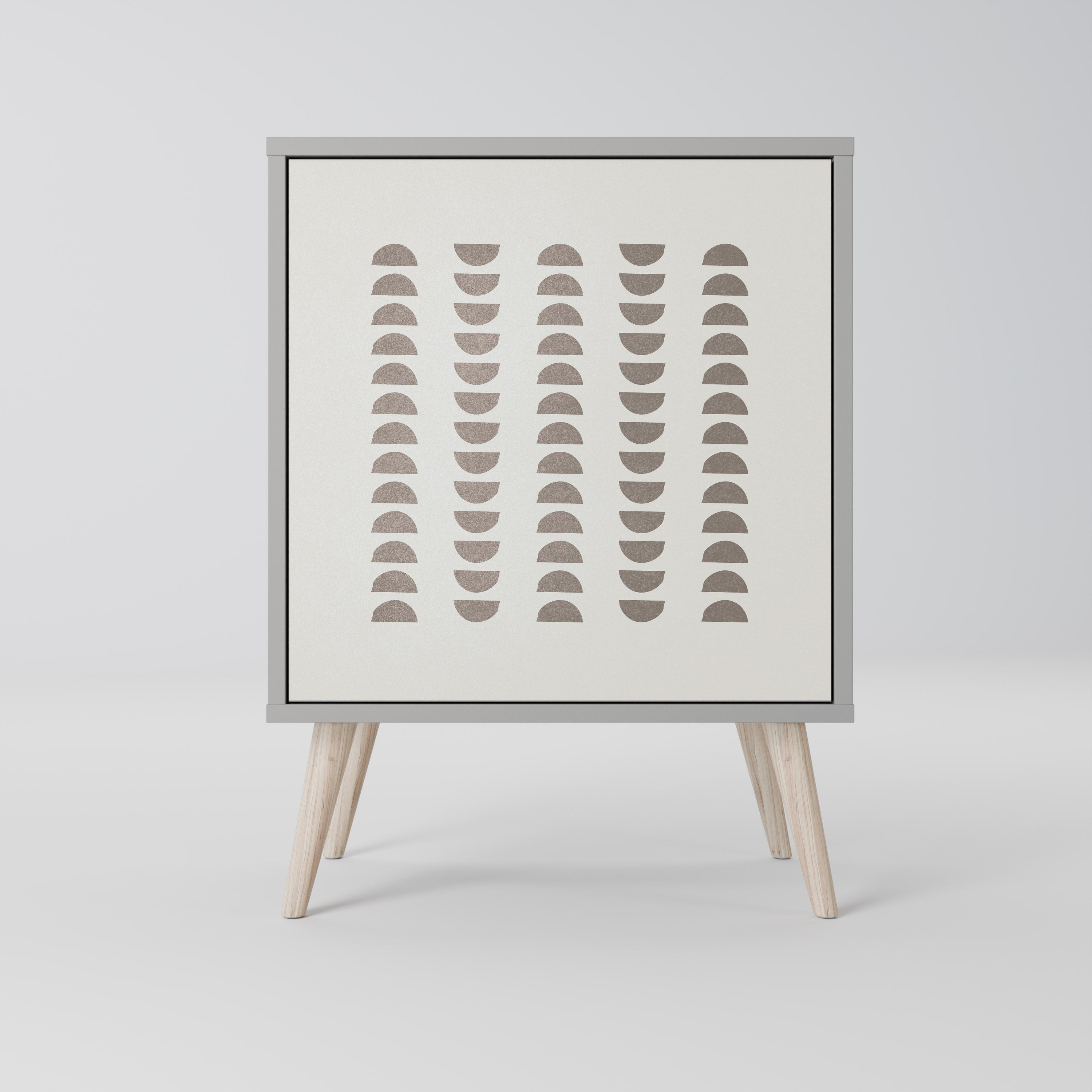 Aparador HARMONY ESSENCE de 1 puerta en acabado gris