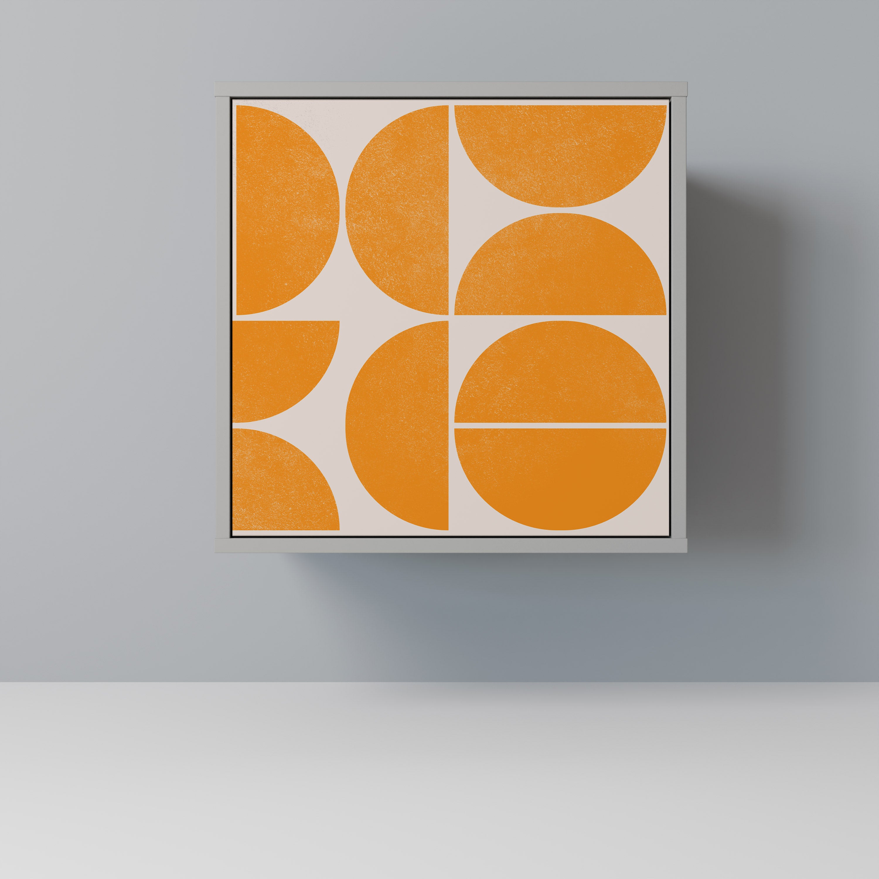 Aparador RECURRING DREAMS de 1 puerta en acabado gris