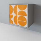 RECURRING DREAMS 1-Door Sideboard in Grey Finish