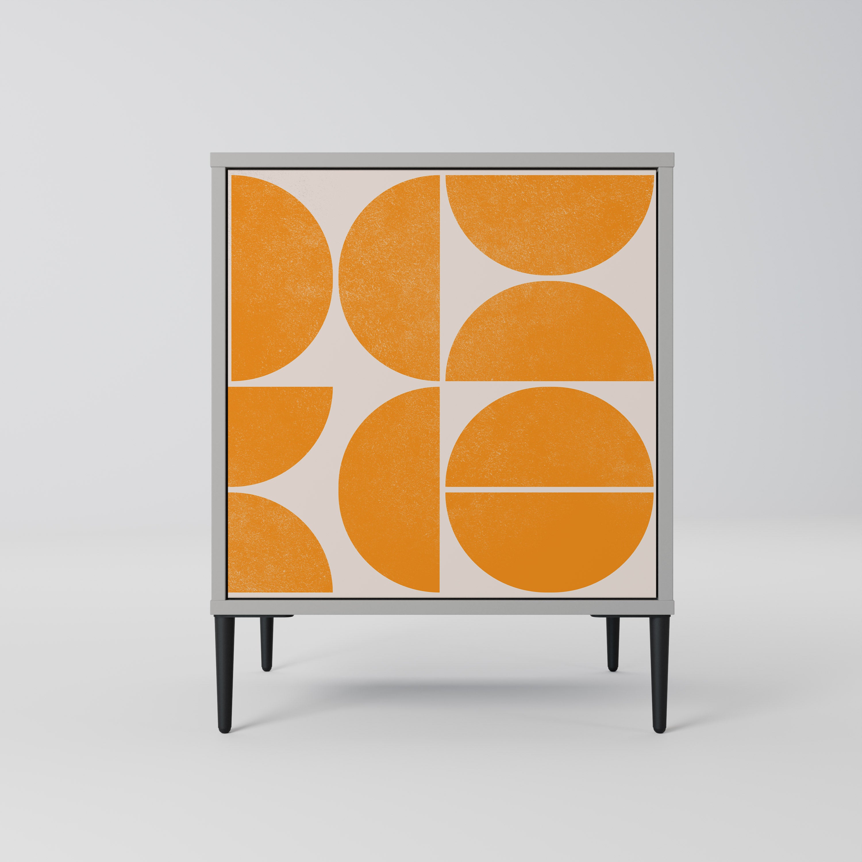 Aparador RECURRING DREAMS de 1 puerta en acabado gris