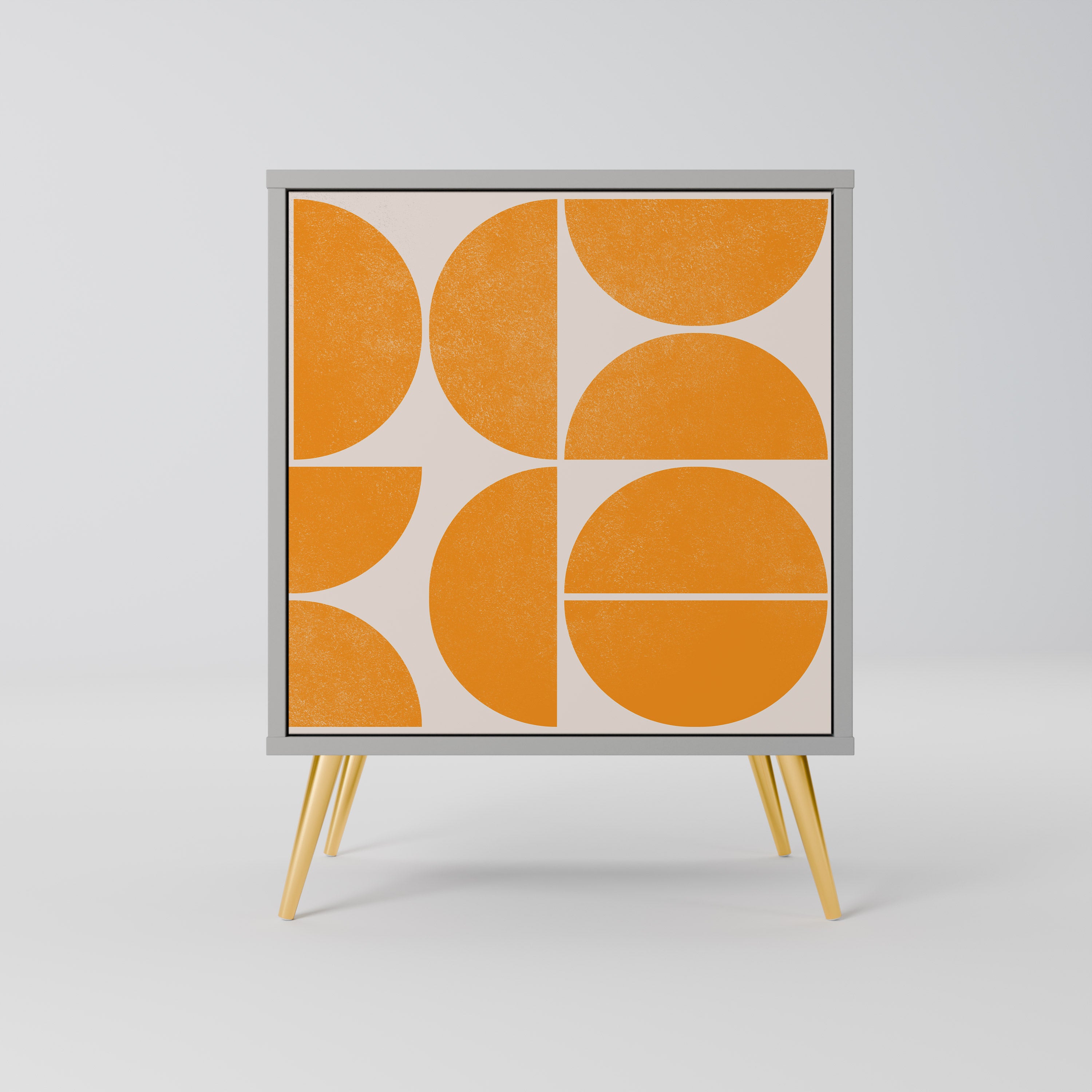 Aparador RECURRING DREAMS de 1 puerta en acabado gris