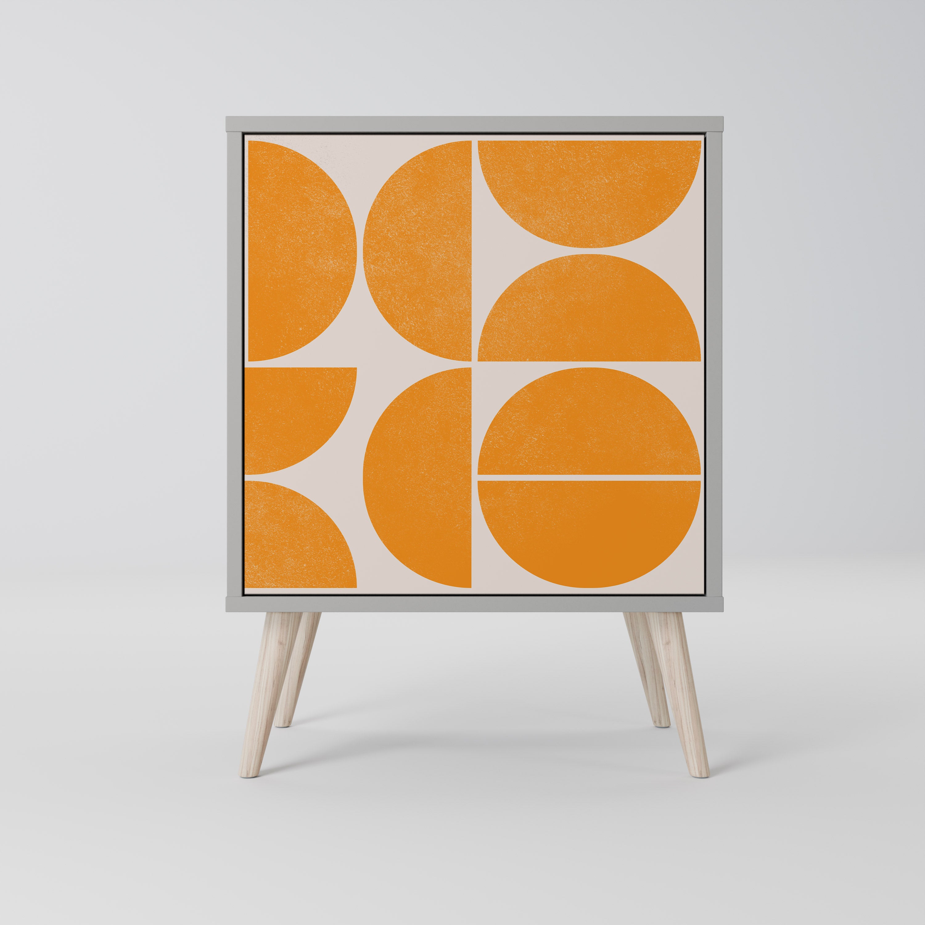 Aparador RECURRING DREAMS de 1 puerta en acabado gris