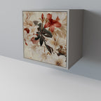 PETAL HARMONY 1-Door Sideboard in Grey Finish