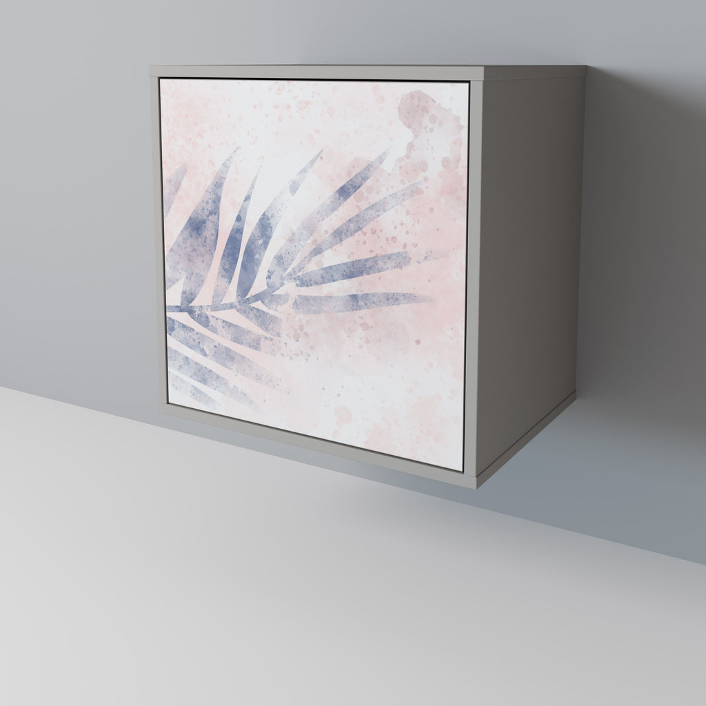 Aparador TIMELESS FLOAT de 1 puerta en acabado gris