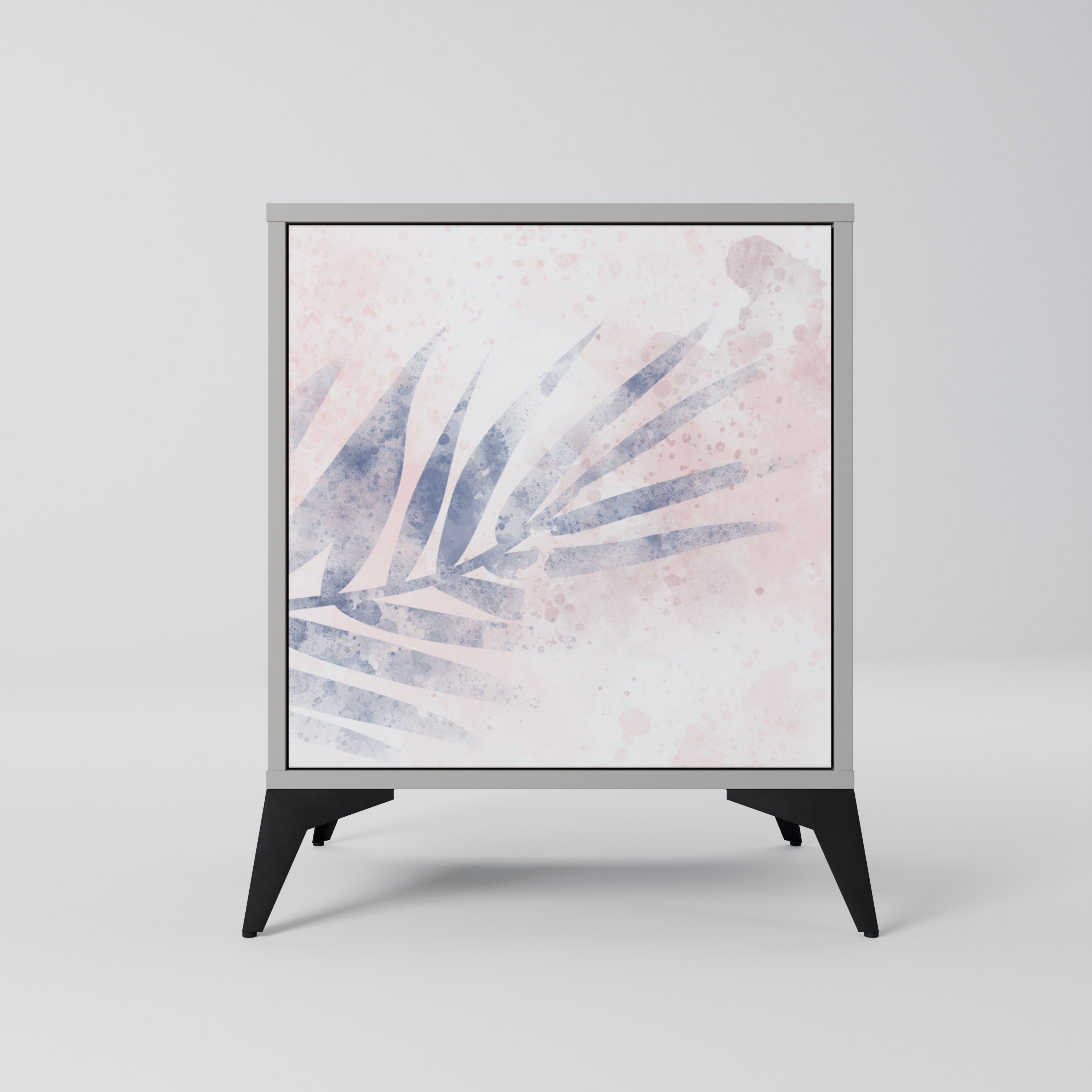 Aparador TIMELESS FLOAT de 1 puerta en acabado gris