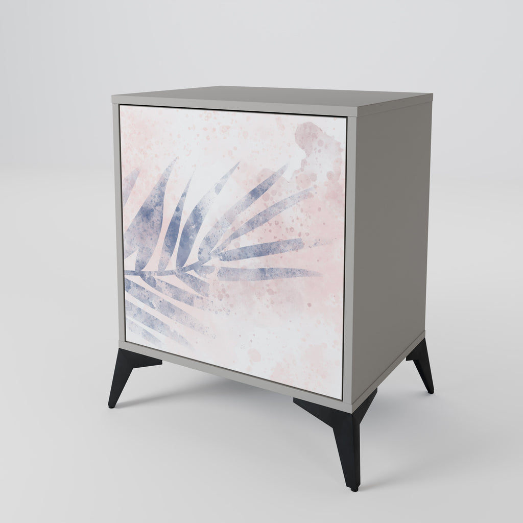 Aparador TIMELESS FLOAT de 1 puerta en acabado gris