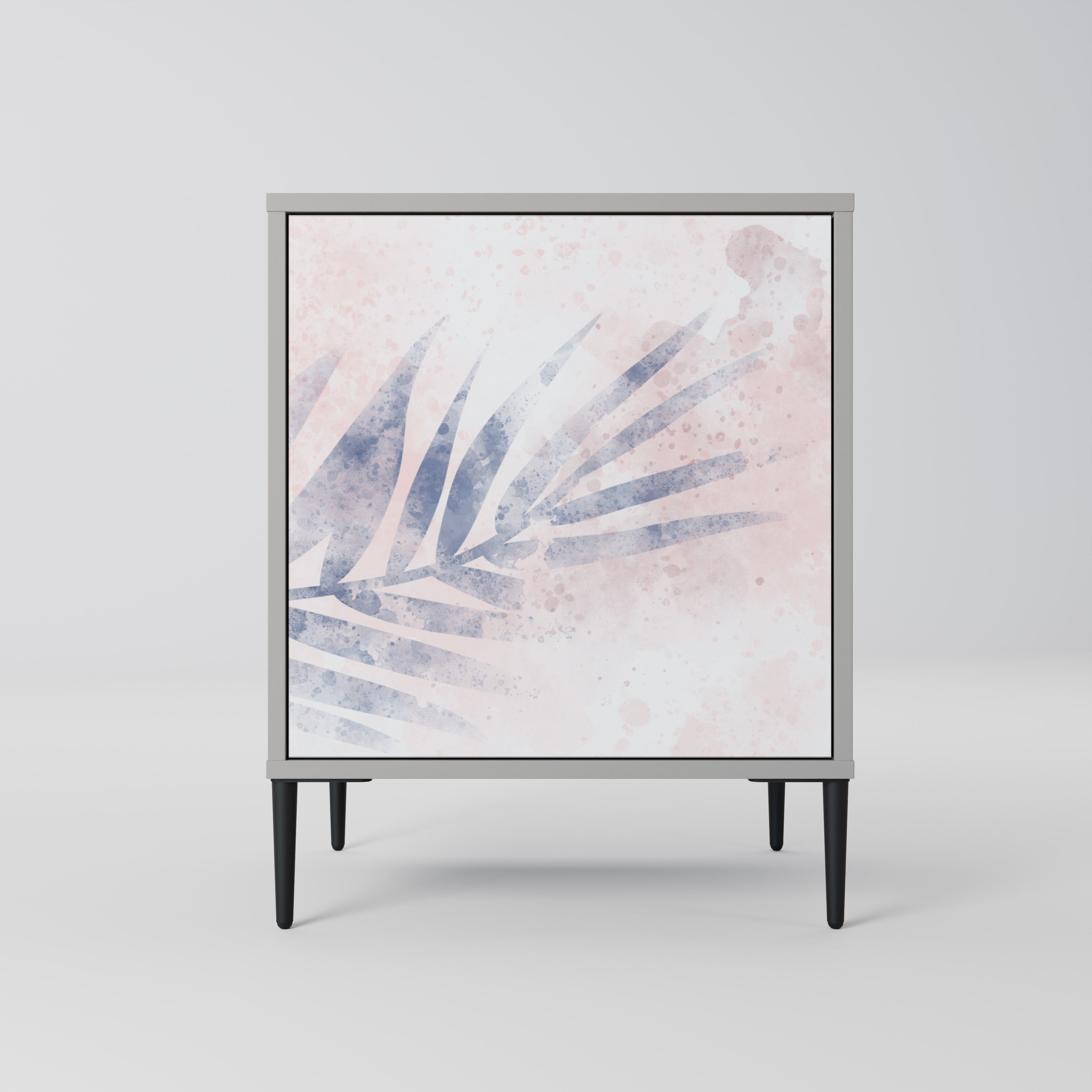 Aparador TIMELESS FLOAT de 1 puerta en acabado gris