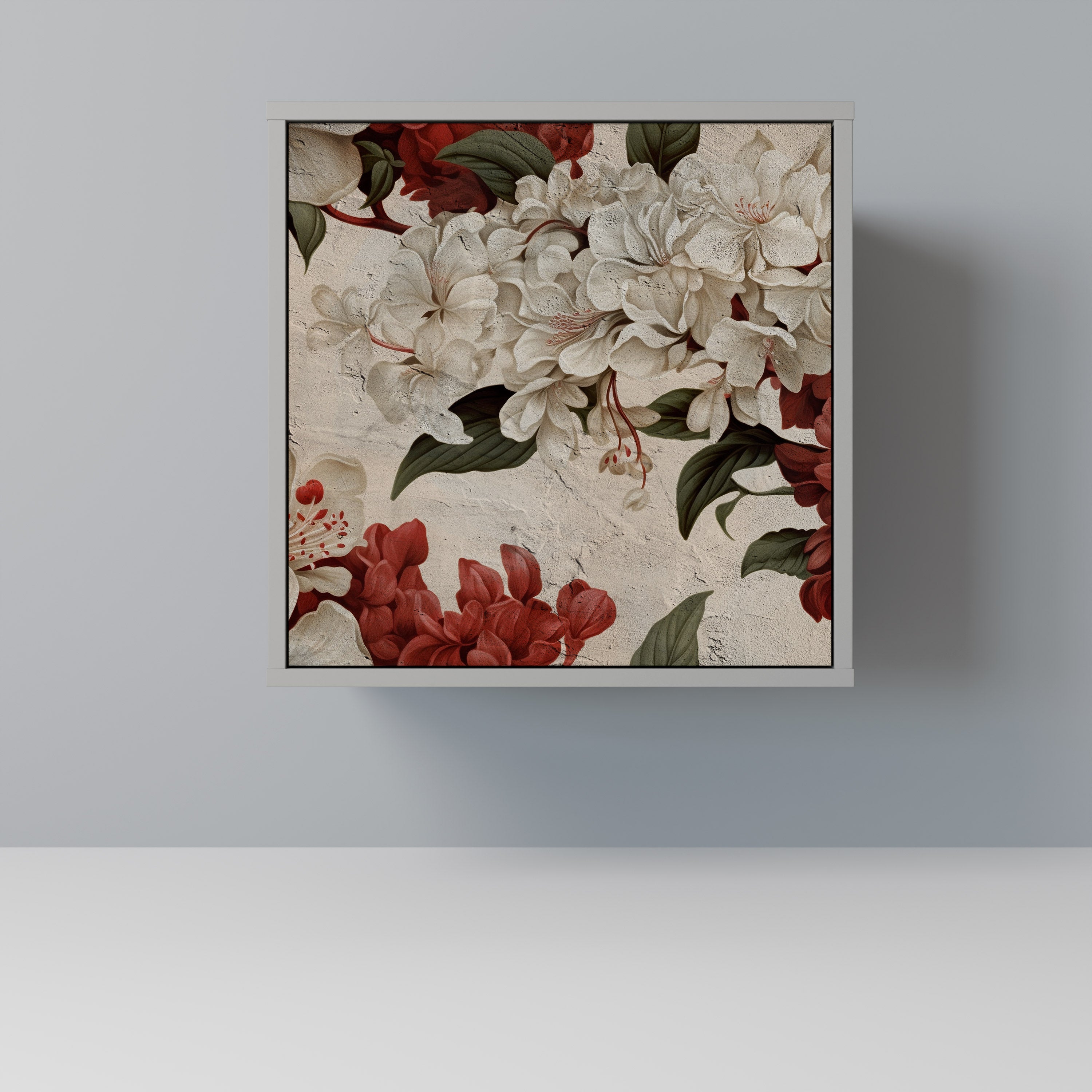 Aparador EPHEMERAL DAYS de 1 puerta en acabado gris