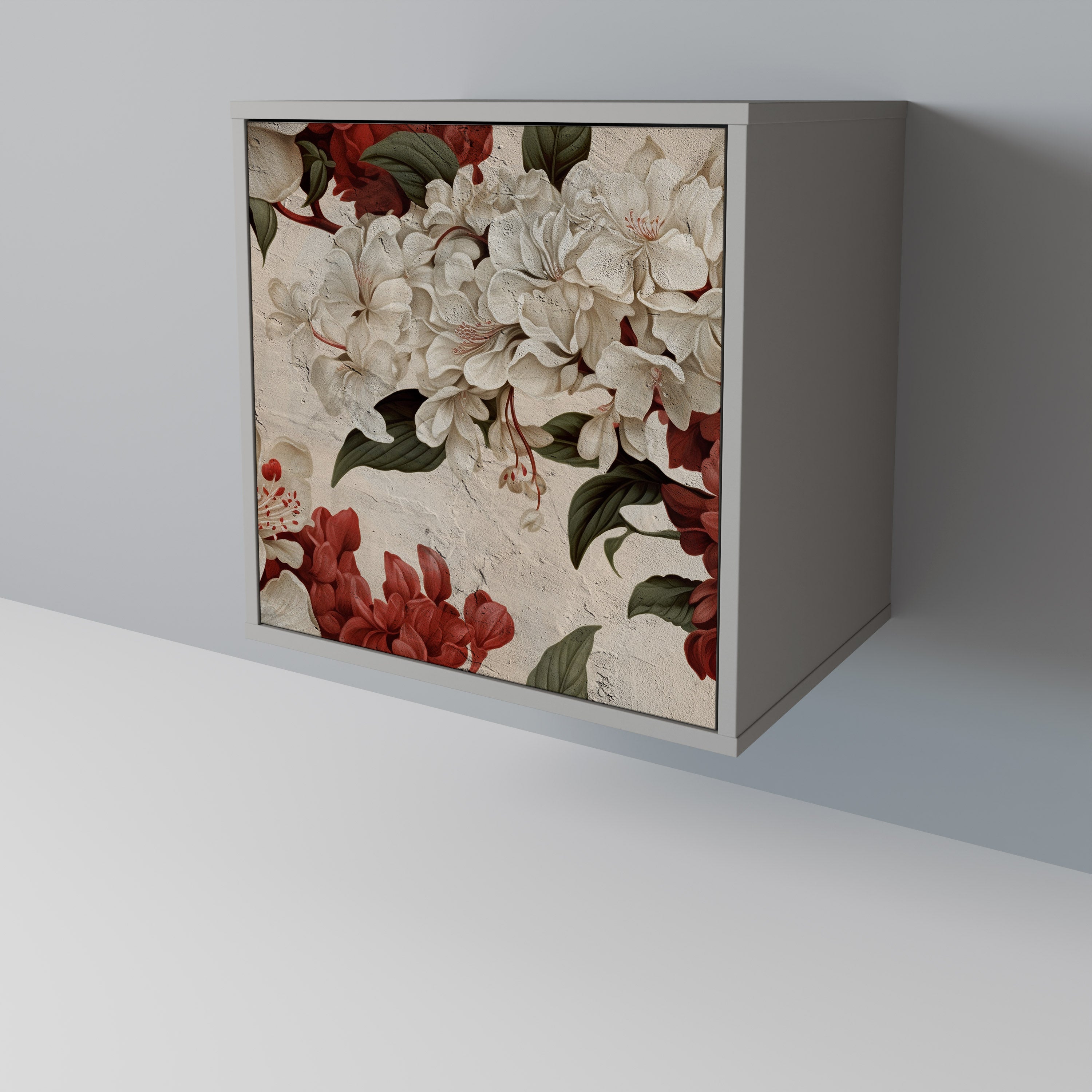 Aparador EPHEMERAL DAYS de 1 puerta en acabado gris