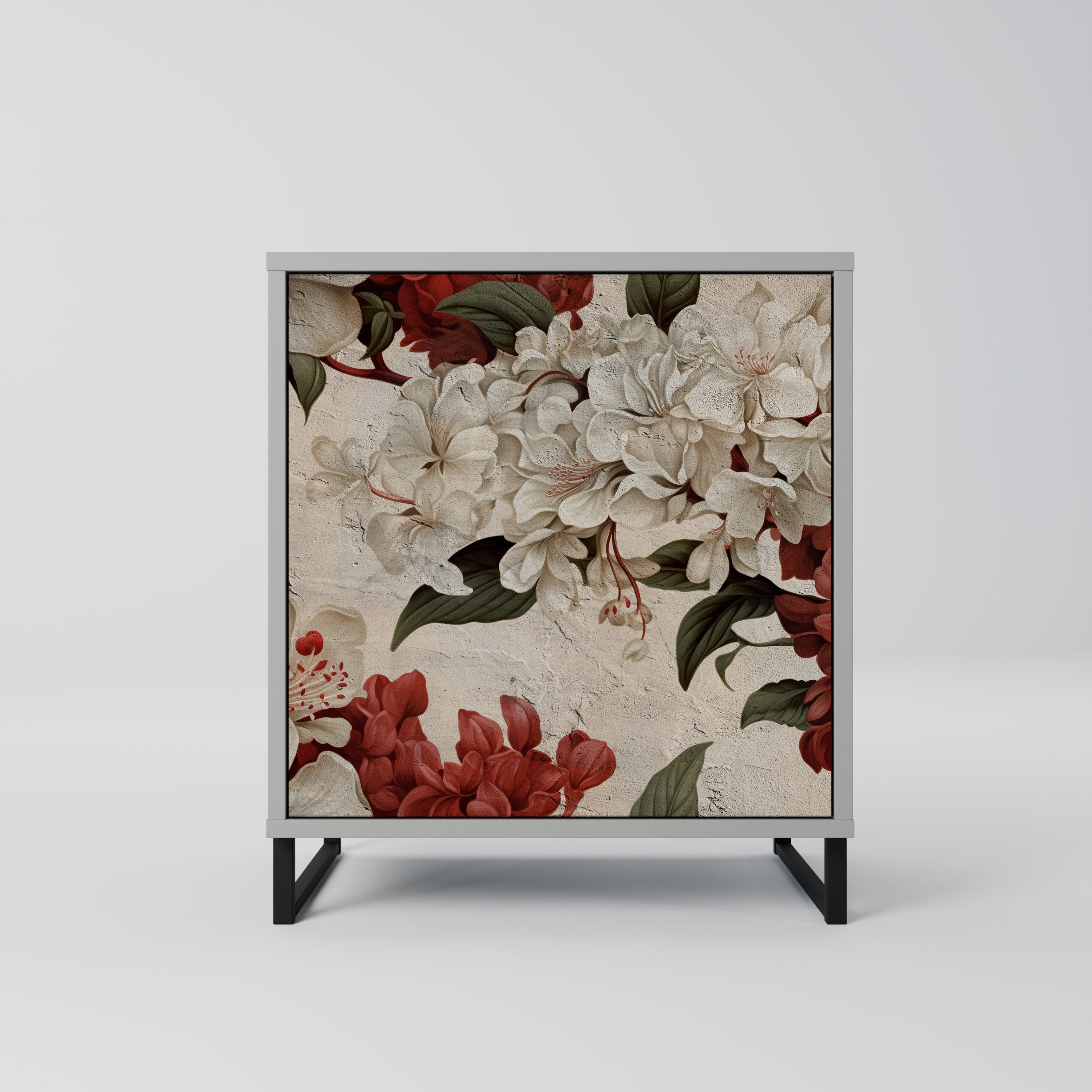 Aparador EPHEMERAL DAYS de 1 puerta en acabado gris