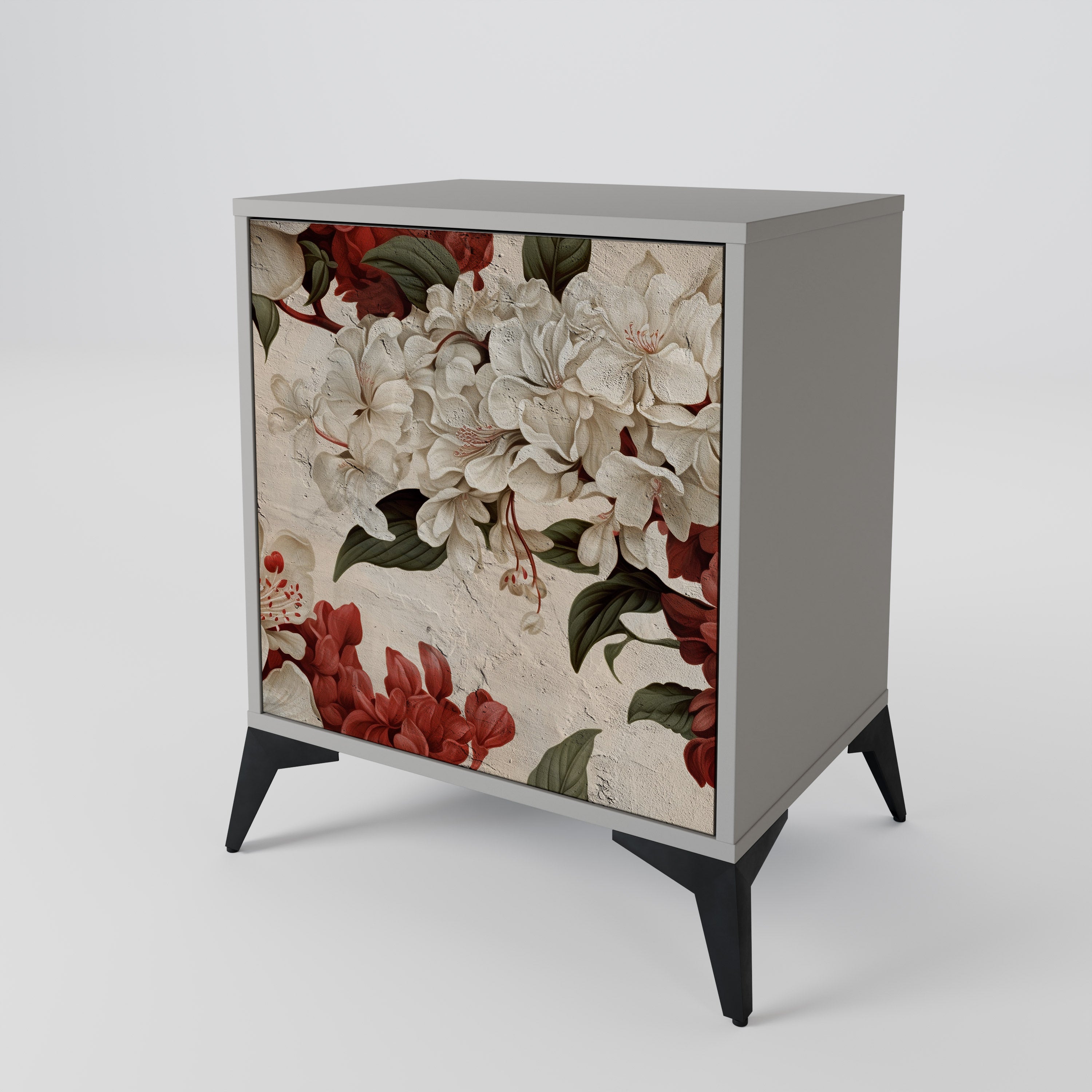 Aparador EPHEMERAL DAYS de 1 puerta en acabado gris