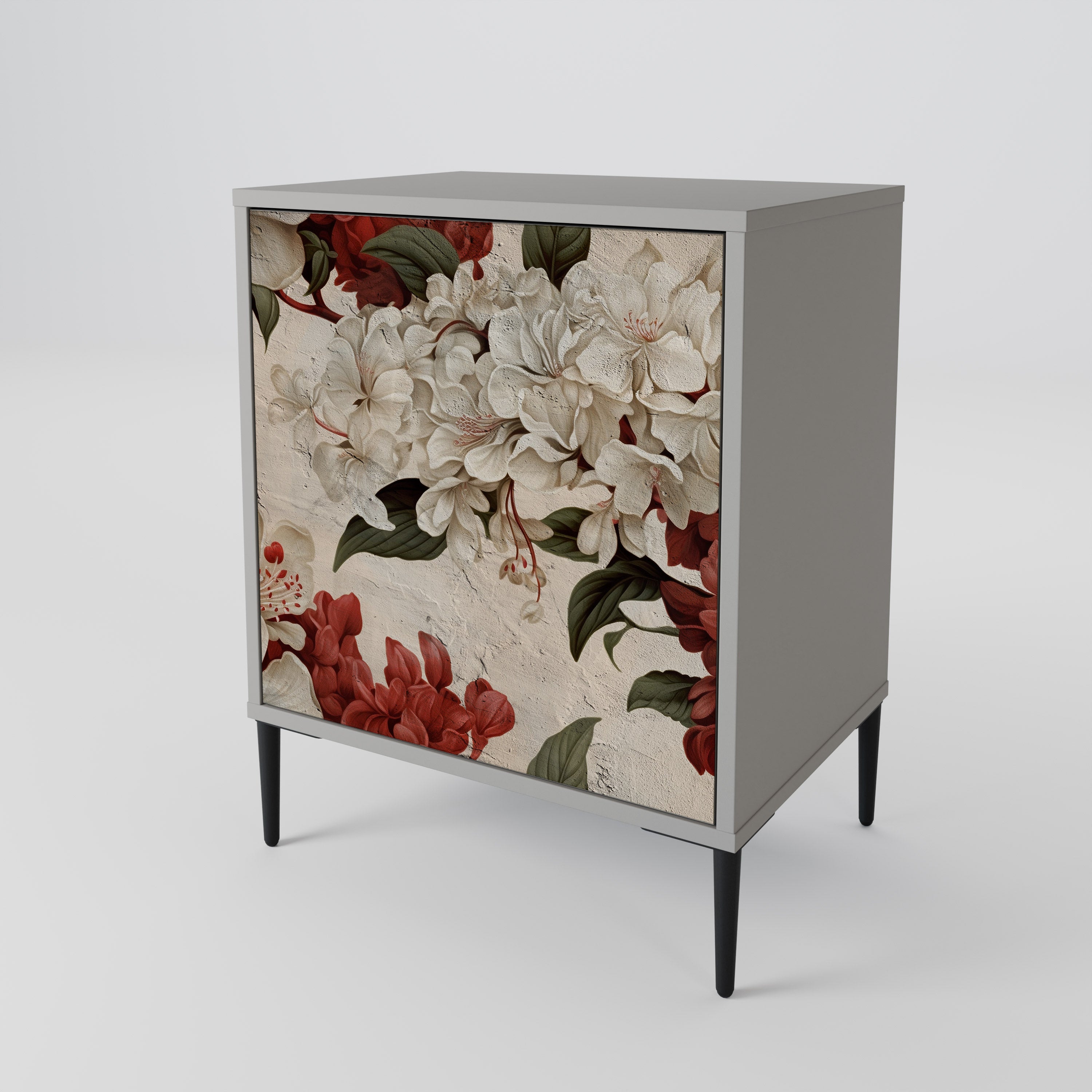 Aparador EPHEMERAL DAYS de 1 puerta en acabado gris