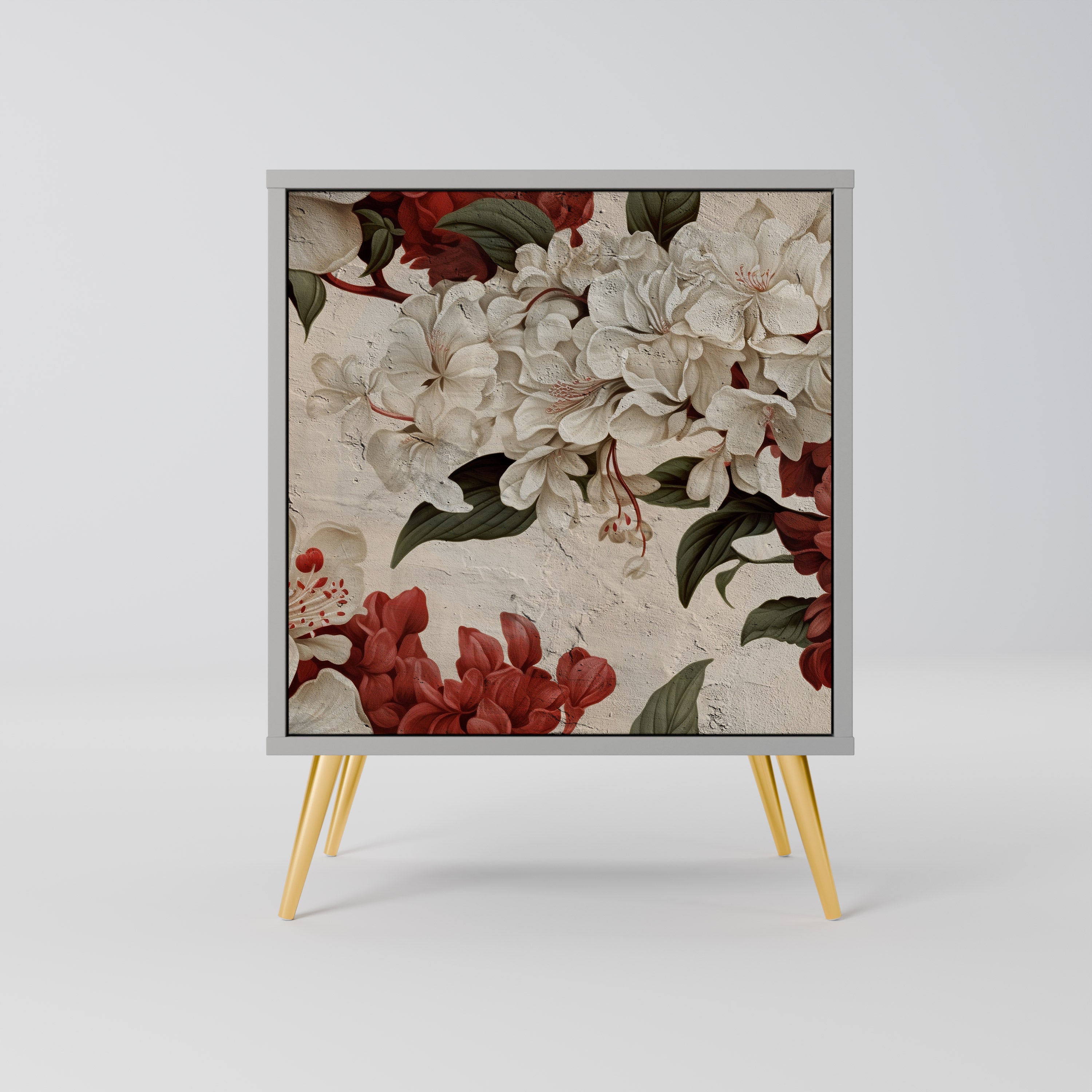 Aparador EPHEMERAL DAYS de 1 puerta en acabado gris