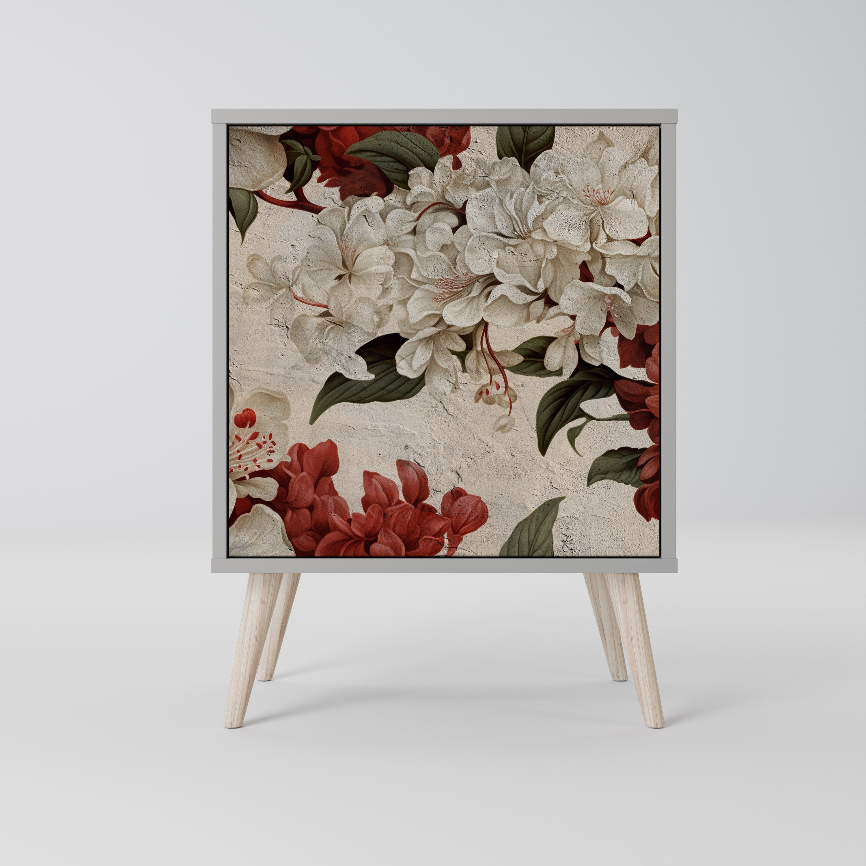 Aparador EPHEMERAL DAYS de 1 puerta en acabado gris