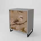 PETAL DISTINGUISH 1-Door Sideboard in Grey Finish