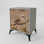 PETAL DISTINGUISH 1-Door Sideboard in Grey Finish