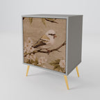 PETAL DISTINGUISH 1-Door Sideboard in Grey Finish