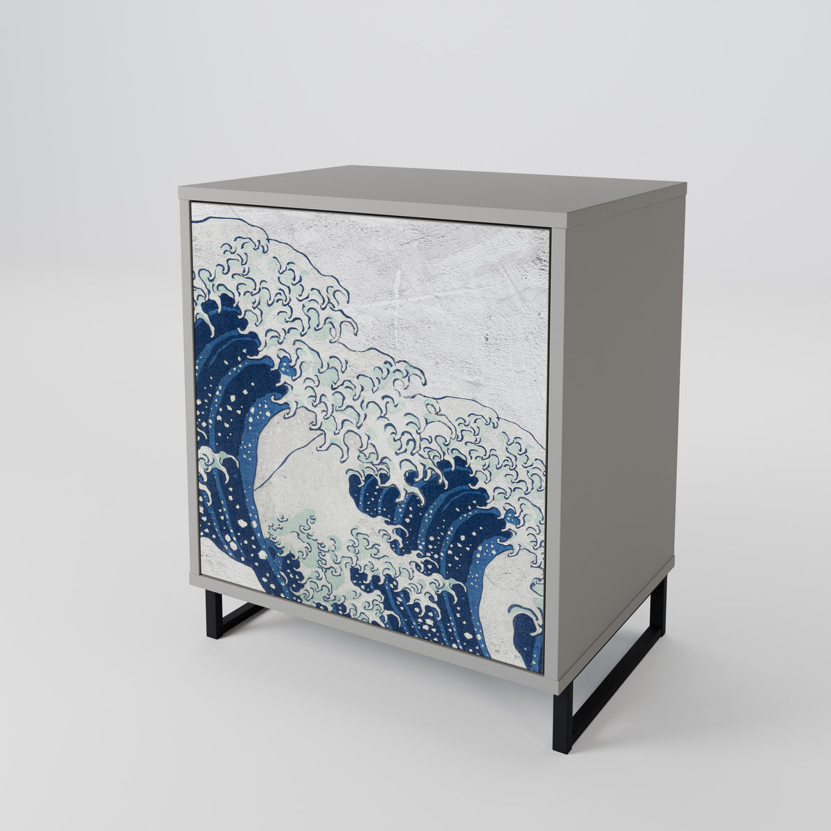 THE GREAT WAVE AT KANAGAWA Aparador de 1 Puerta