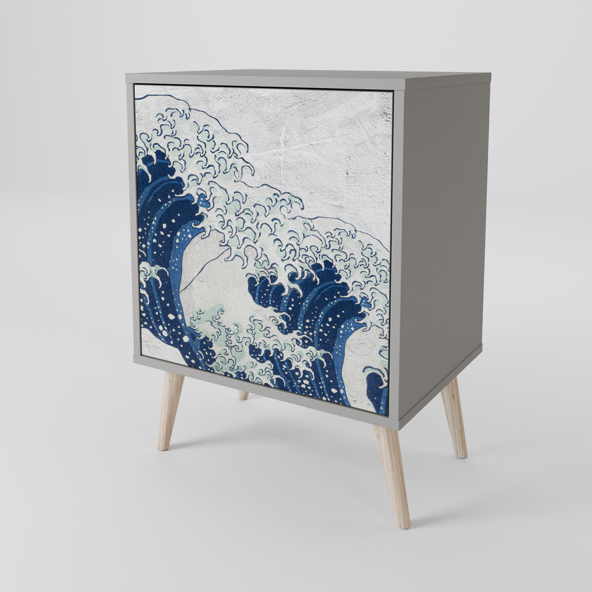 THE GREAT WAVE AT KANAGAWA Aparador de 1 Puerta