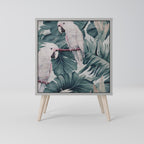 POPINJAY LOOK Aparador de 1 Puerta en Acabado Gris