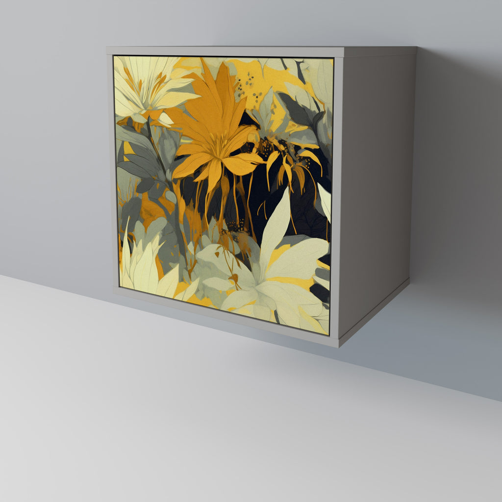 Aparador SUNKISSED LILY de 1 puerta en acabado gris