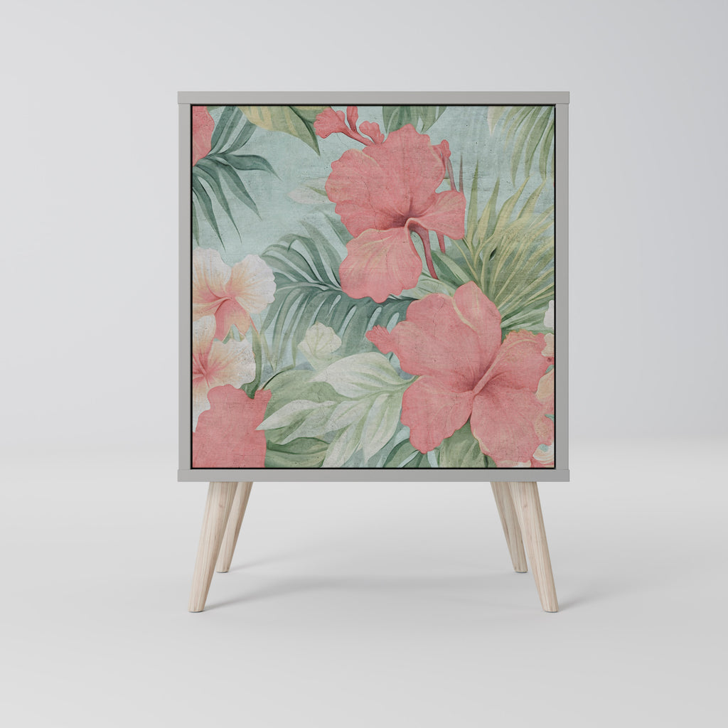 Aparador HAWAIIAN SPIRIT de 1 puerta en acabado gris