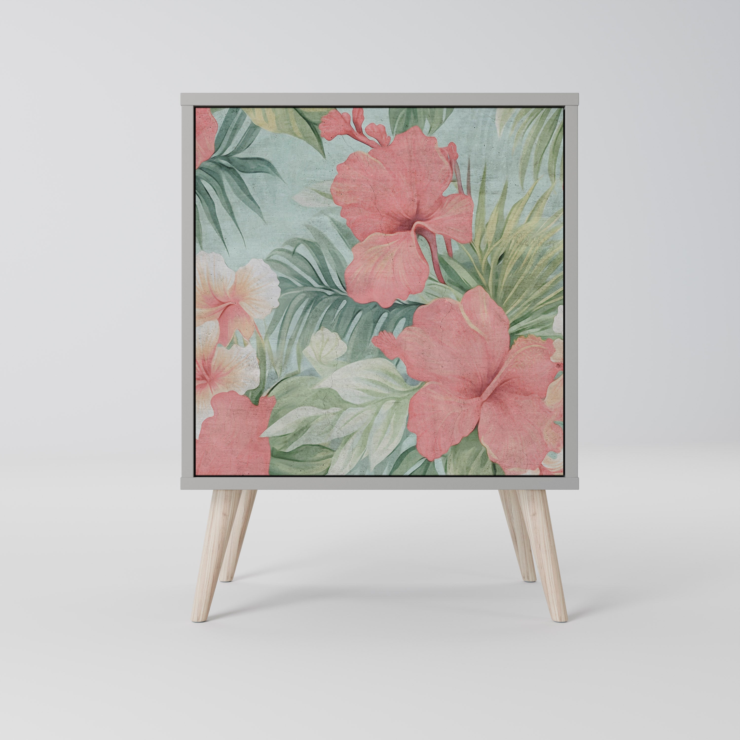 Aparador HAWAIIAN SPIRIT de 1 puerta en acabado gris