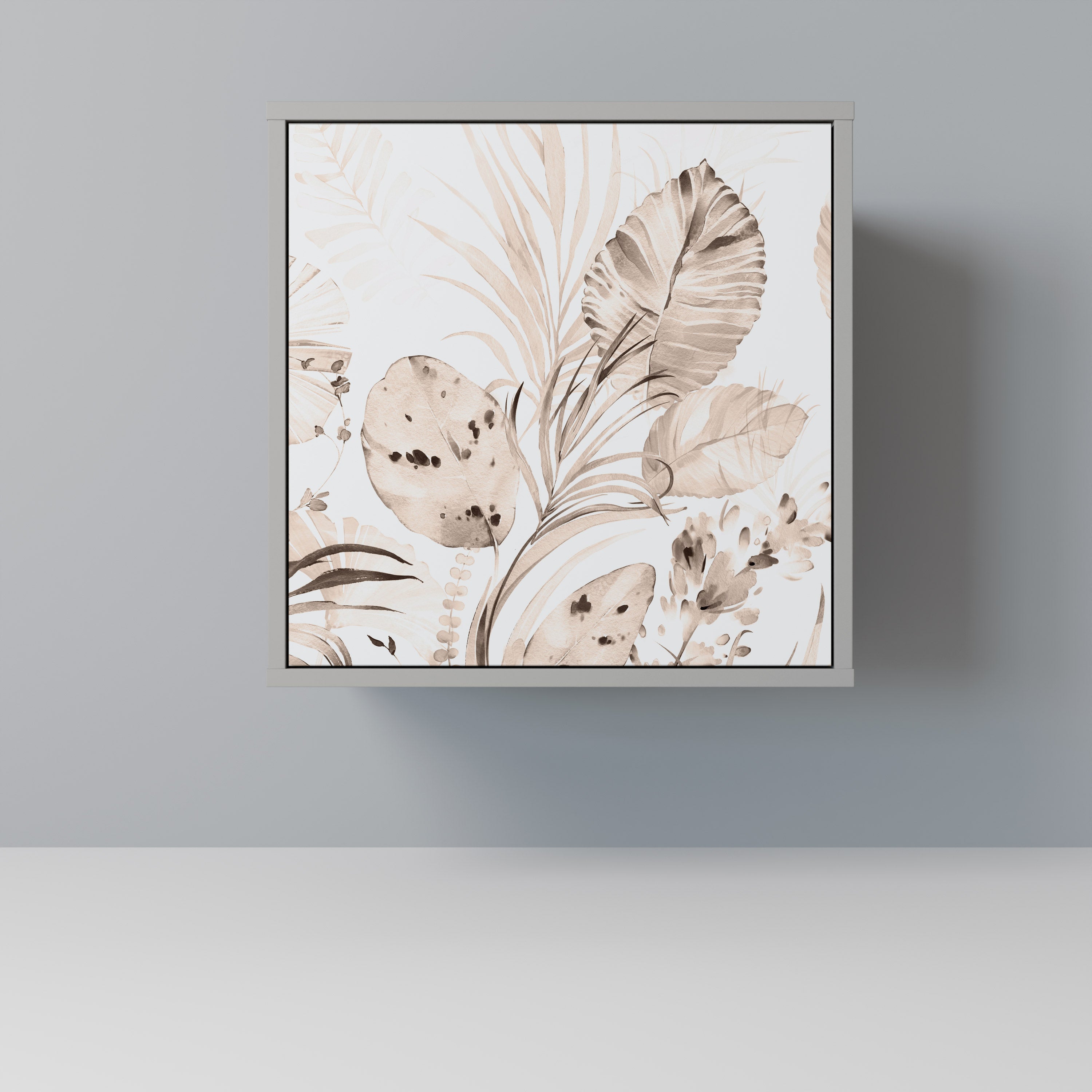 Aparador WILD TENDERNESS de 1 puerta en acabado gris