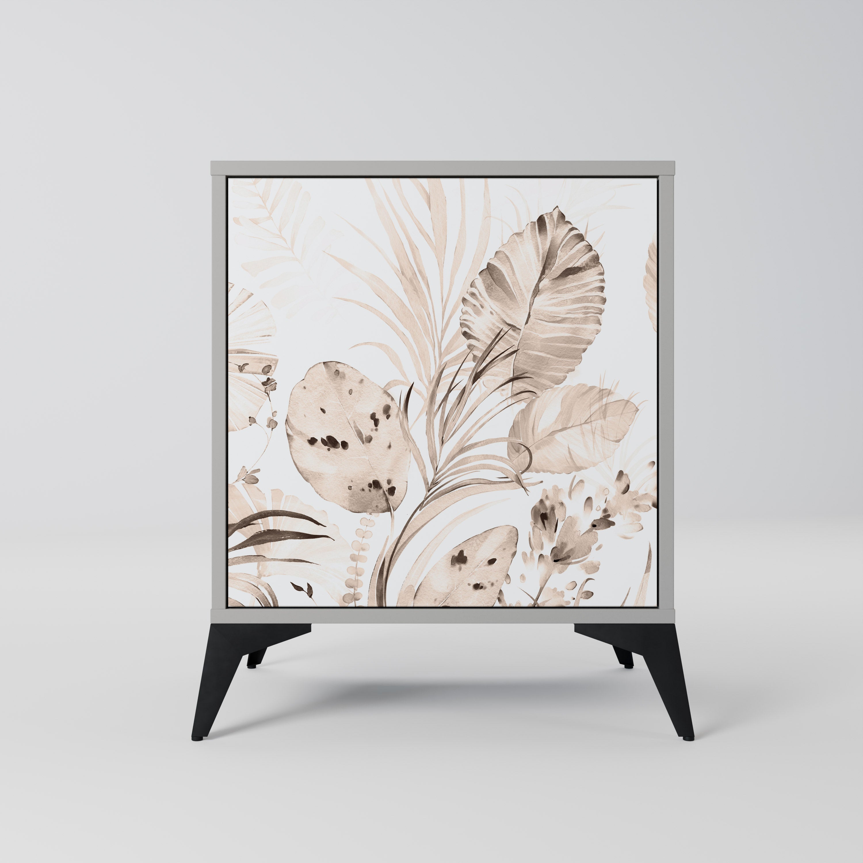 Aparador WILD TENDERNESS de 1 puerta en acabado gris