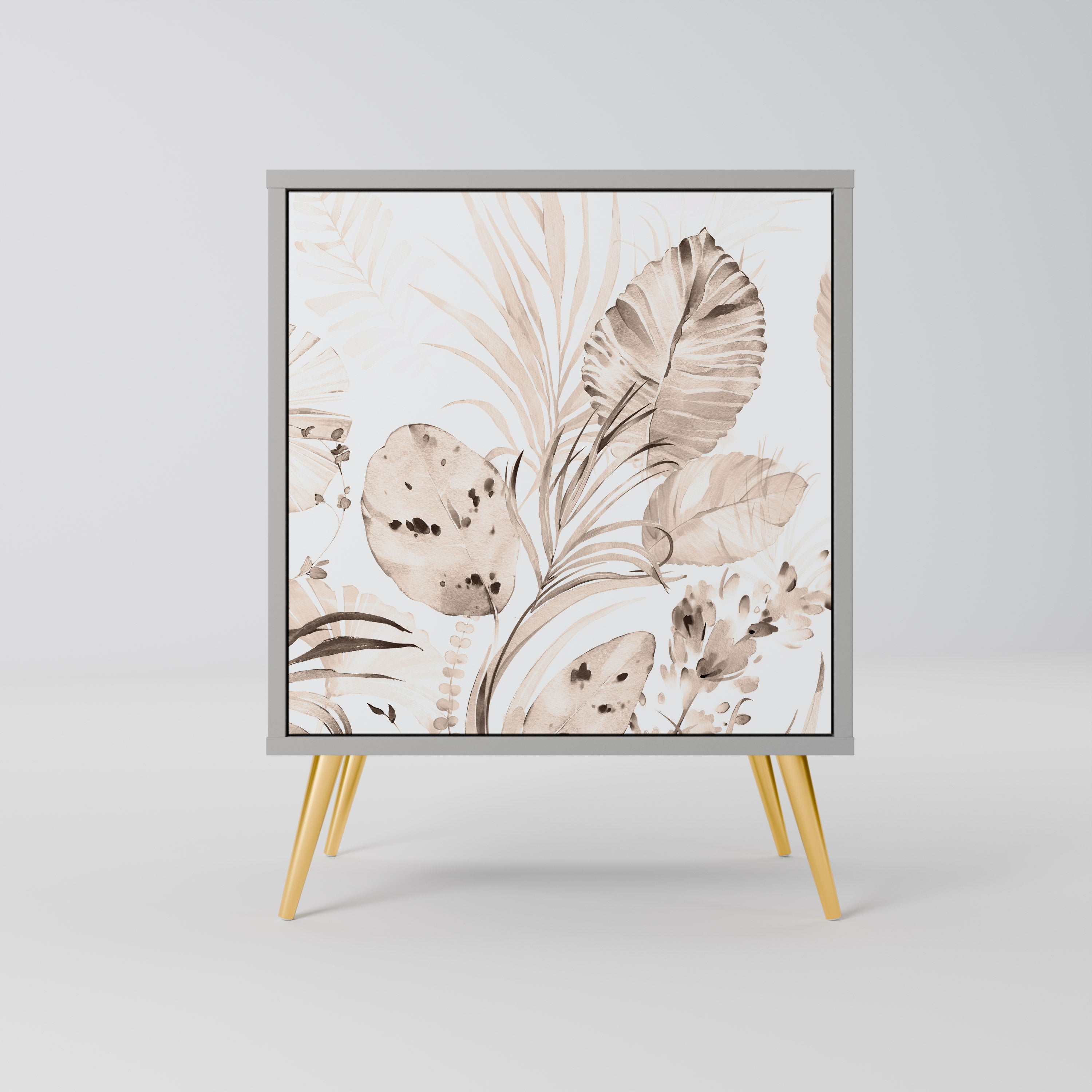 Aparador WILD TENDERNESS de 1 puerta en acabado gris