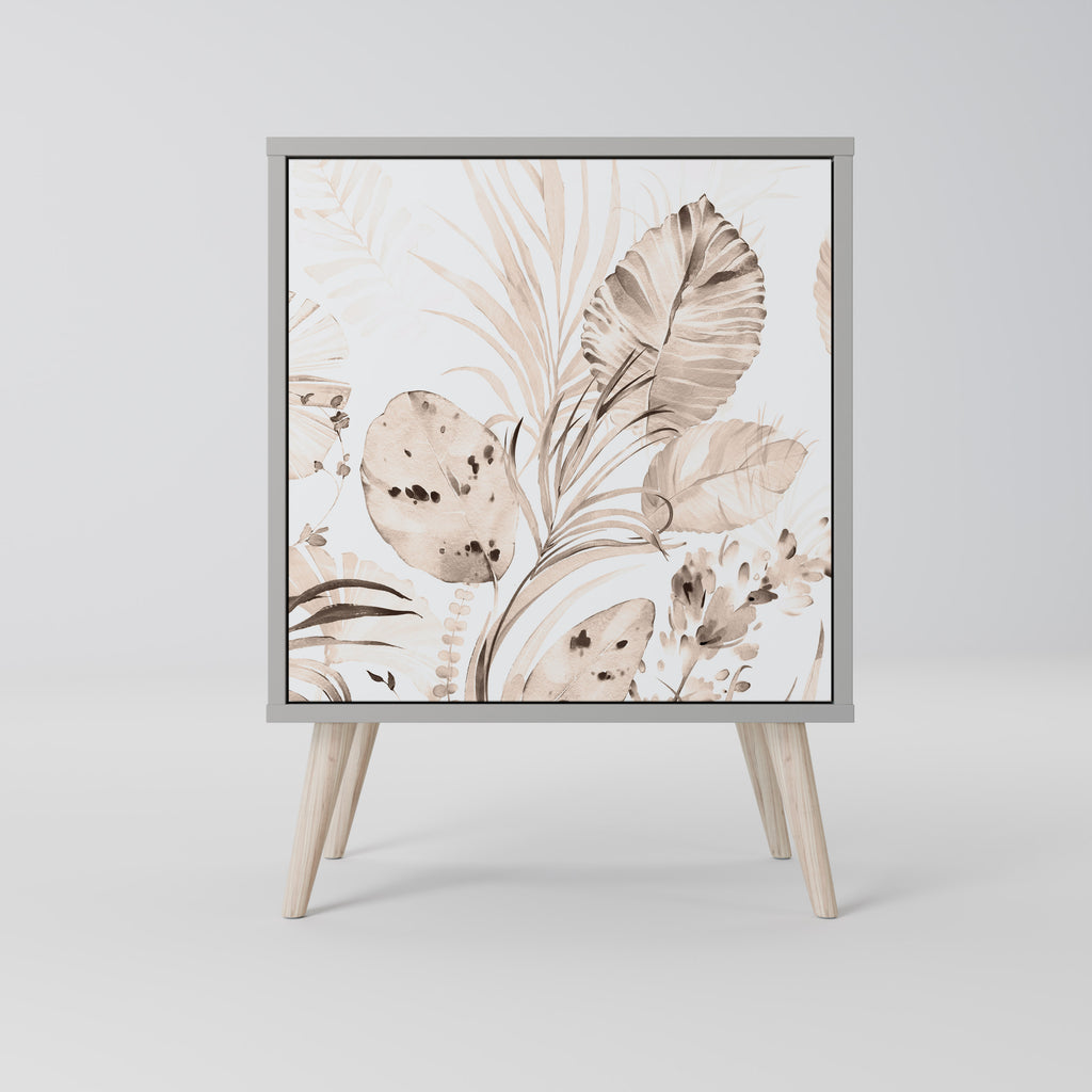 Aparador WILD TENDERNESS de 1 puerta en acabado gris