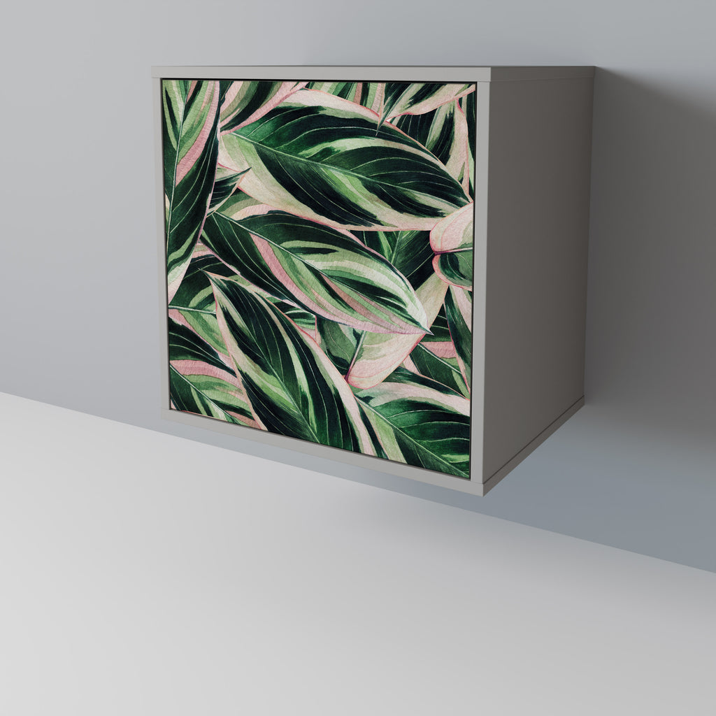 Aparador EERIE STROMANTHE de 1 puerta en acabado gris