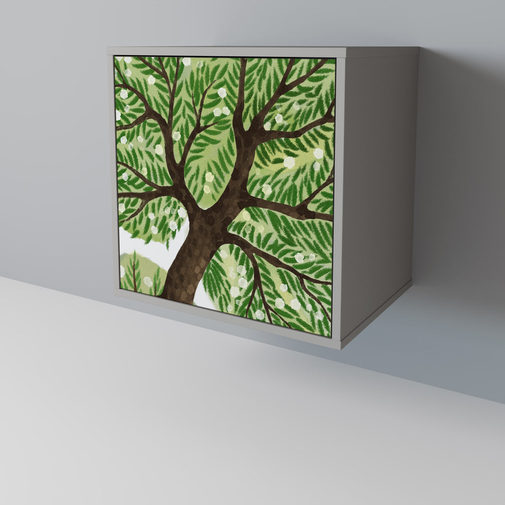 Aparador WILDERNESS DASH de 1 puerta en acabado gris