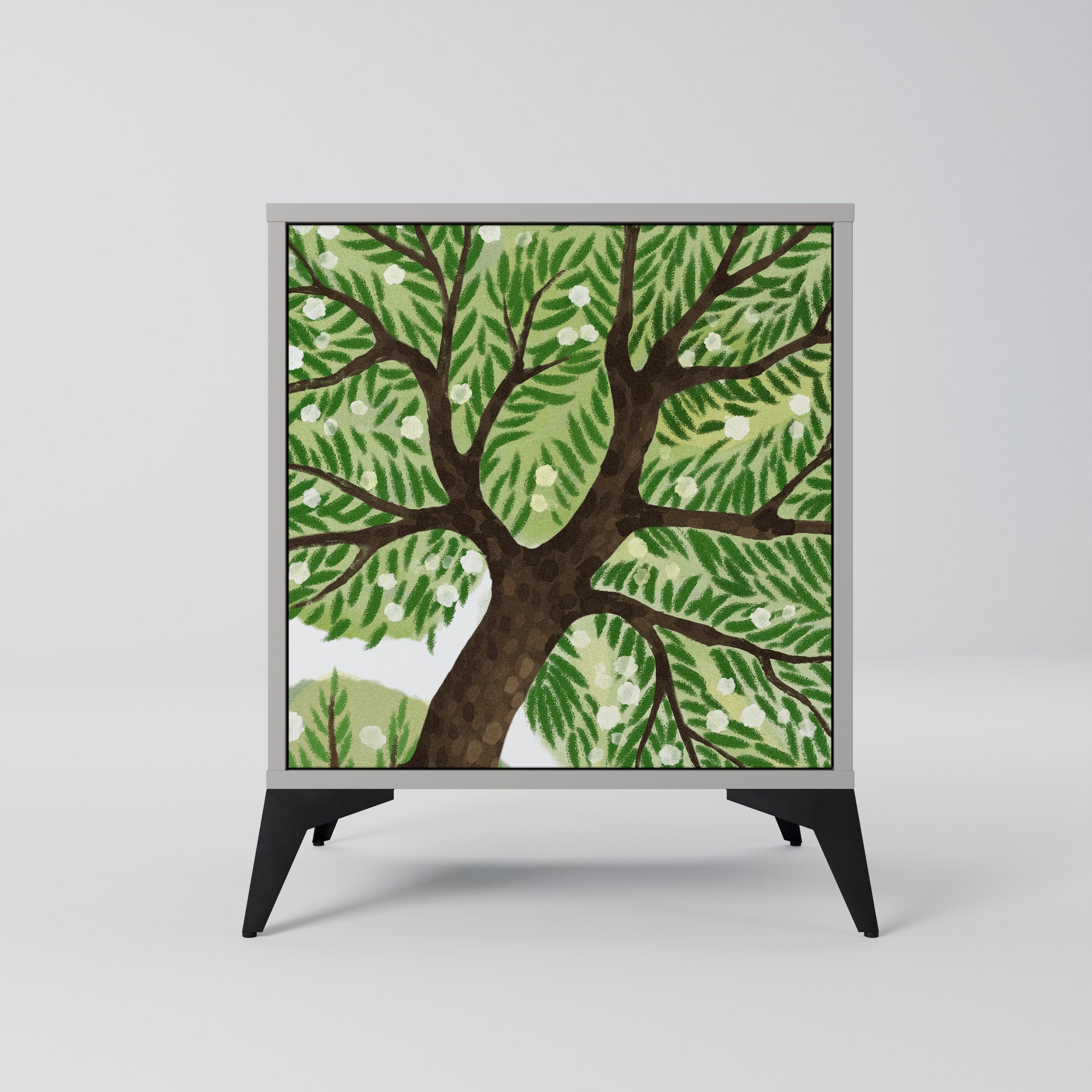 Aparador WILDERNESS DASH de 1 puerta en acabado gris