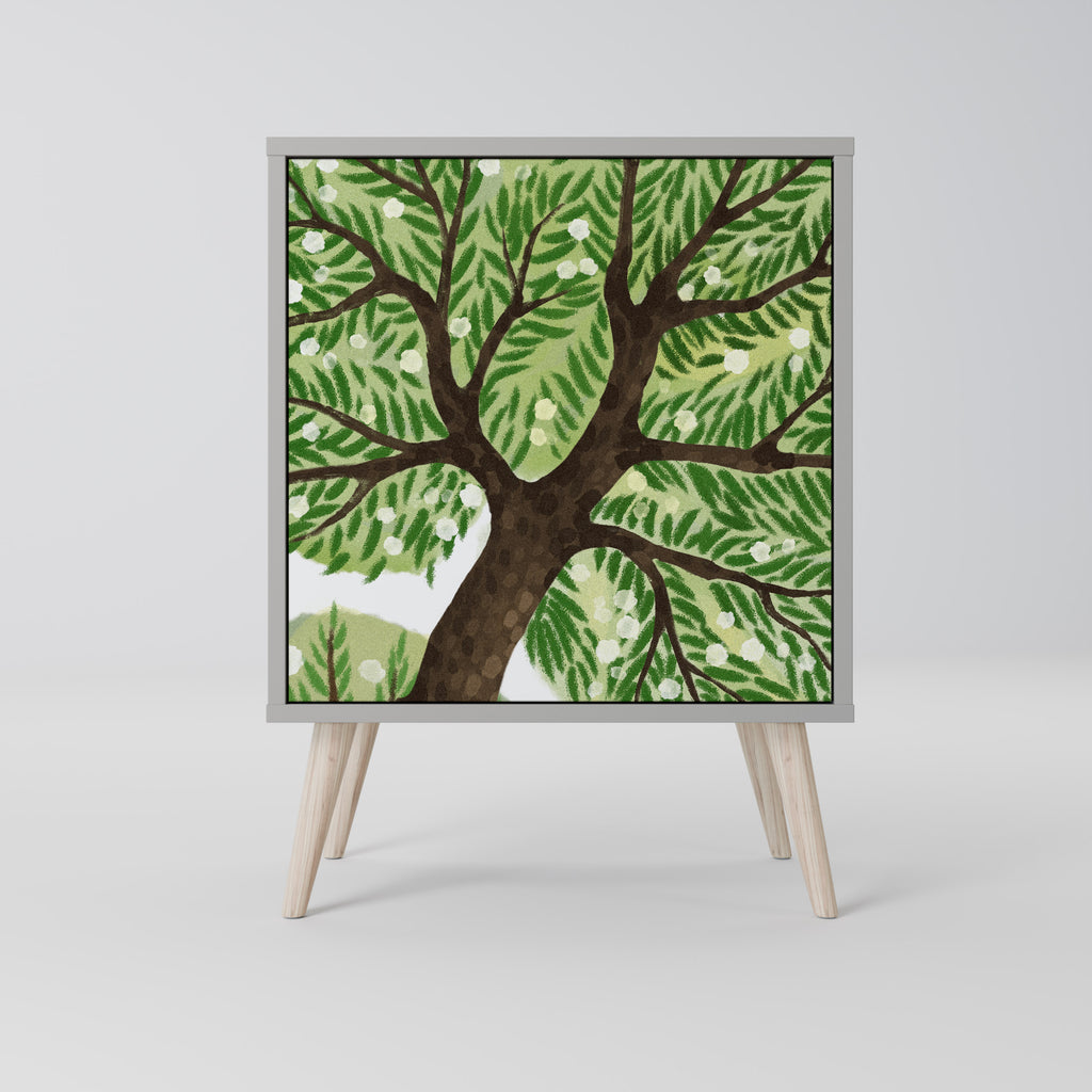 Aparador WILDERNESS DASH de 1 puerta en acabado gris