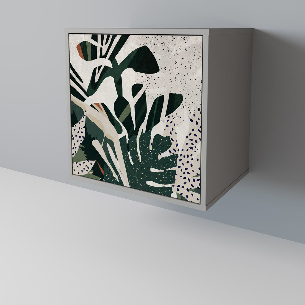 Aparador VERDURE FORMATION de 1 puerta en acabado gris