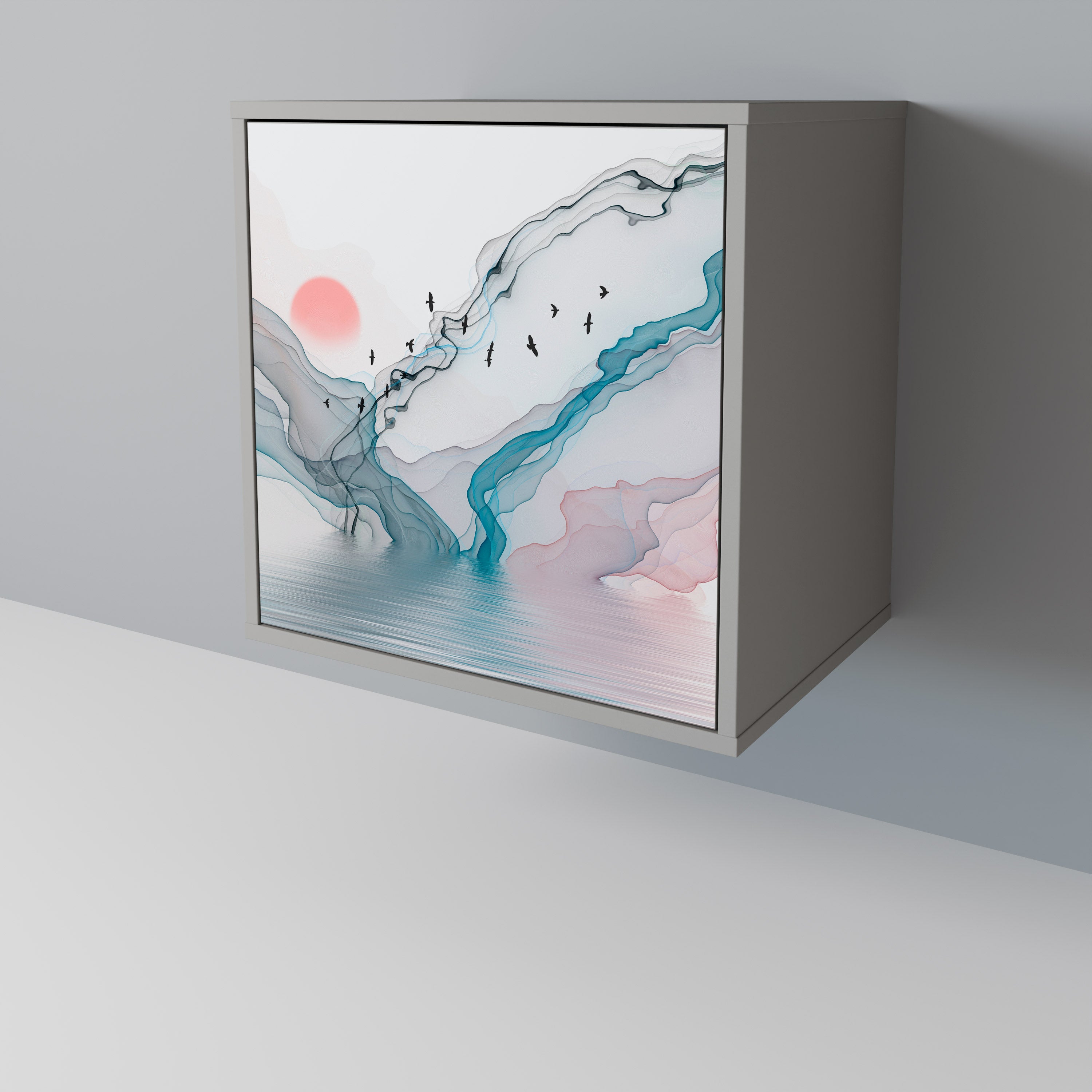 VELVET CROSSING Aparador de 1 Puerta