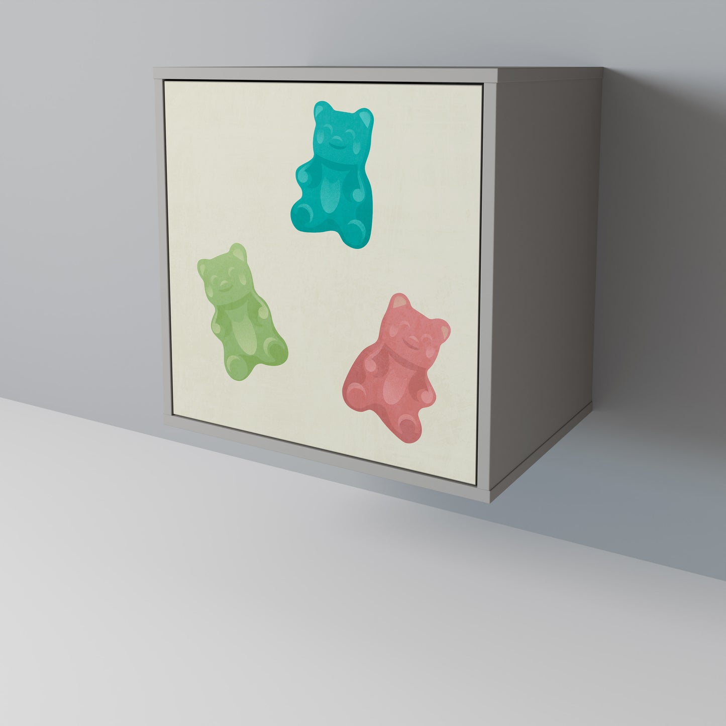 GUMMY BEARS Aparador de 1 Puerta