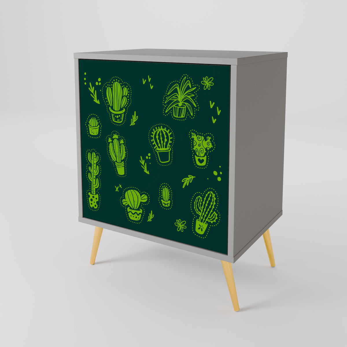 DESERT GREEN 1-Door Sideboard