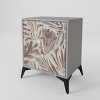 PASSING TIME 1-Door Sideboard in Grey Finish