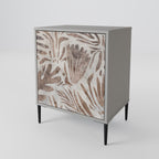 PASSING TIME 1-Door Sideboard in Grey Finish