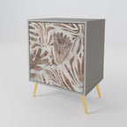 PASSING TIME 1-Door Sideboard in Grey Finish