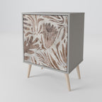 PASSING TIME 1-Door Sideboard in Grey Finish