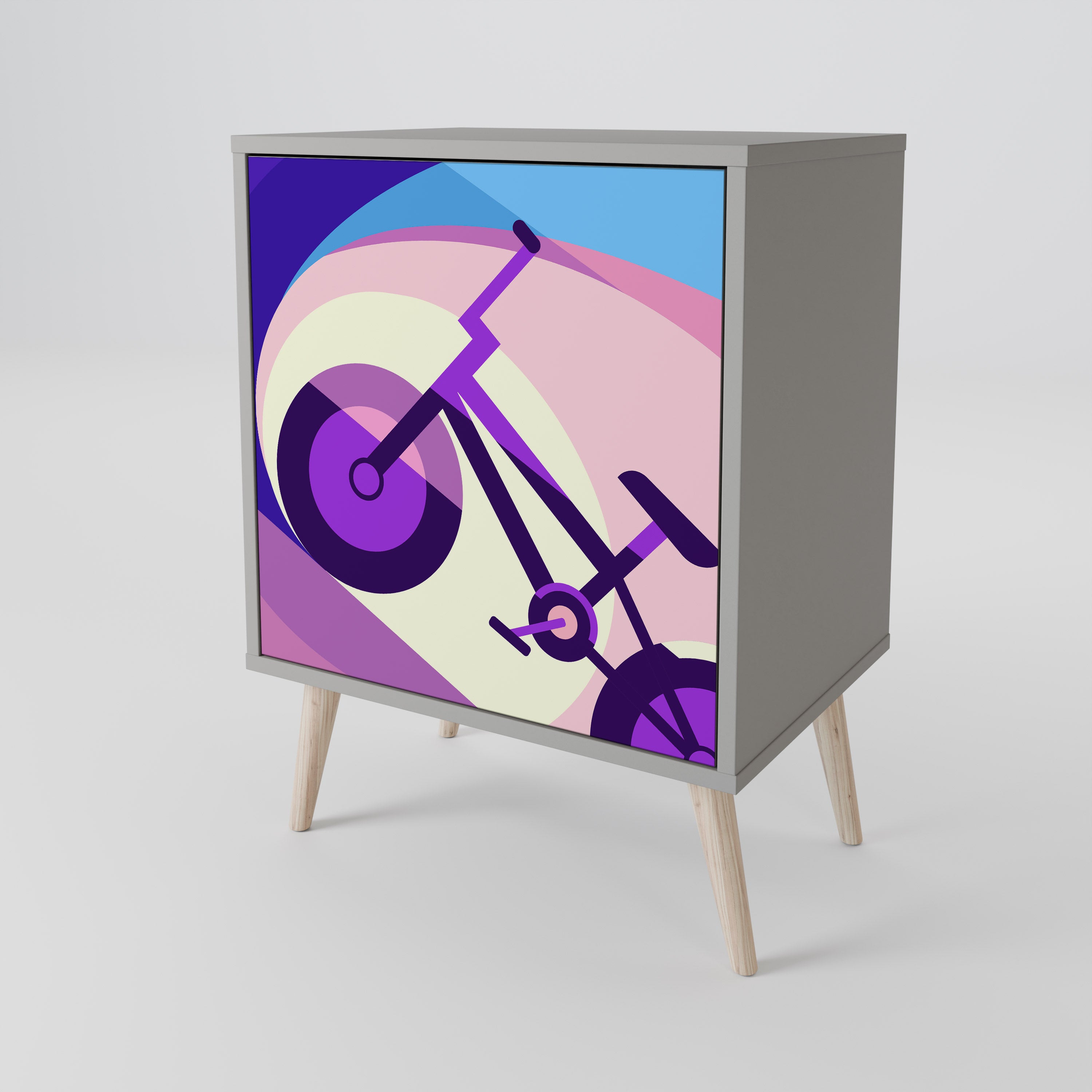 BIKE DREAMS Aparador de 1 Puerta