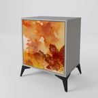 TRACES OF AUTUMN Aparador de 1 Puerta en Acabado Gris