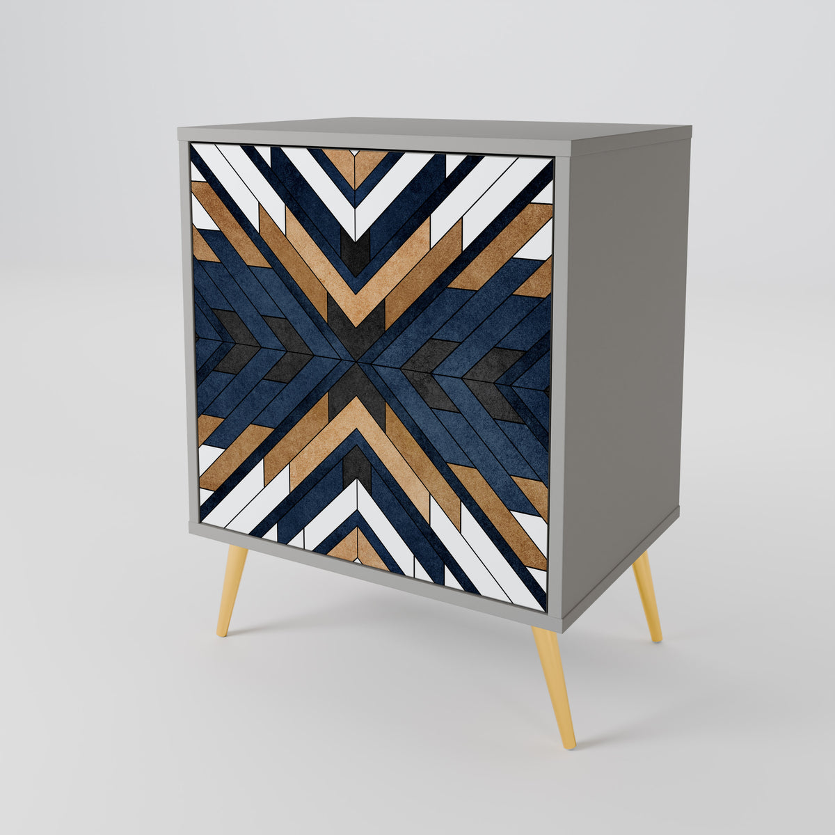 ARTFUL GEOMETRY 1-Door Sideboard