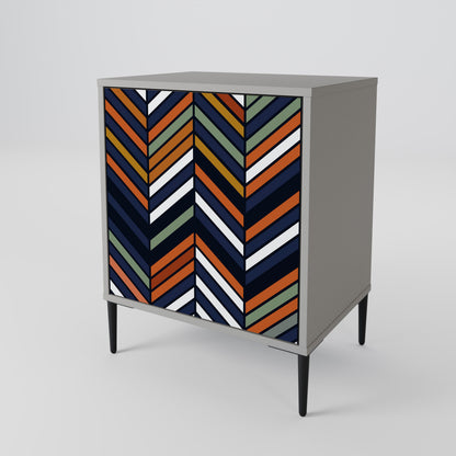 VIBRANT PATCHWORK Aparador de 1 Puerta