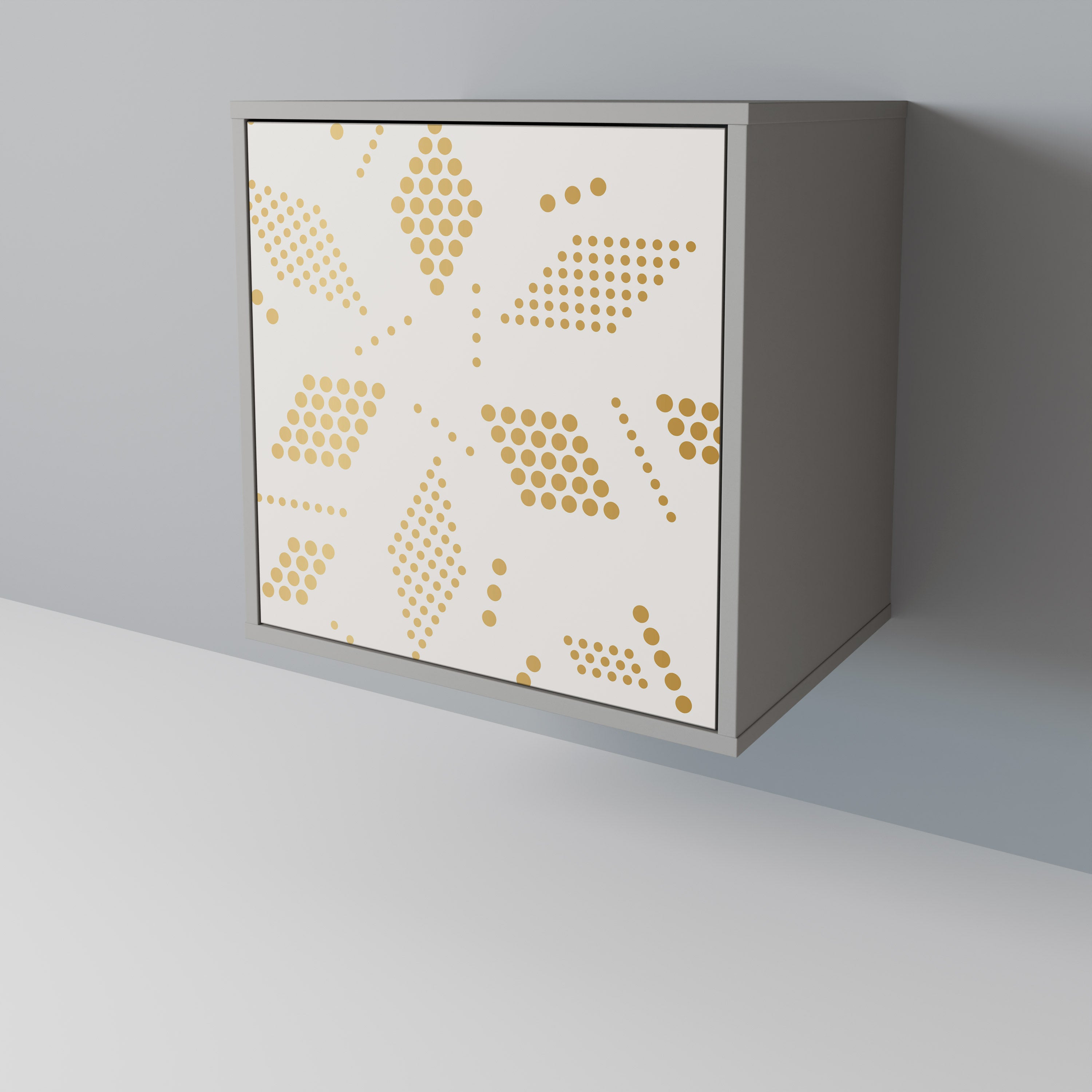 Aparador SPOTTED DAZE de 1 puerta en acabado gris