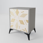 SPOTTED DAZE 1-Door Sideboard in Grey Finish
